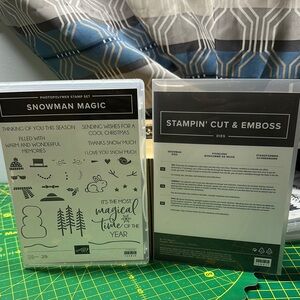 Stampin' Up! Snowman Magic Stamp Set with Black and White Accents